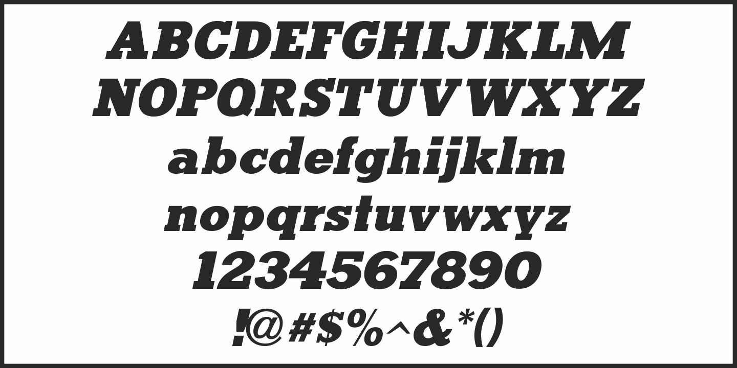 Eastport Font Poster #1