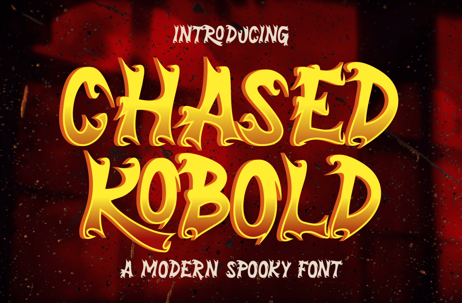 Chased Kobold Font Poster #1