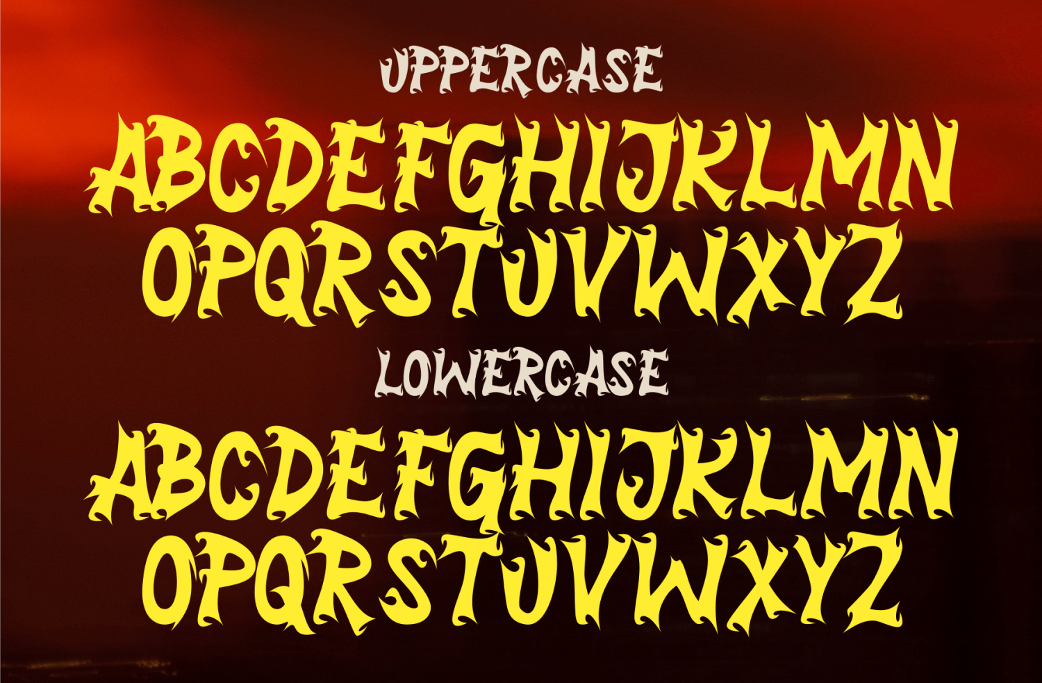 Chased Kobold Font Poster #1
