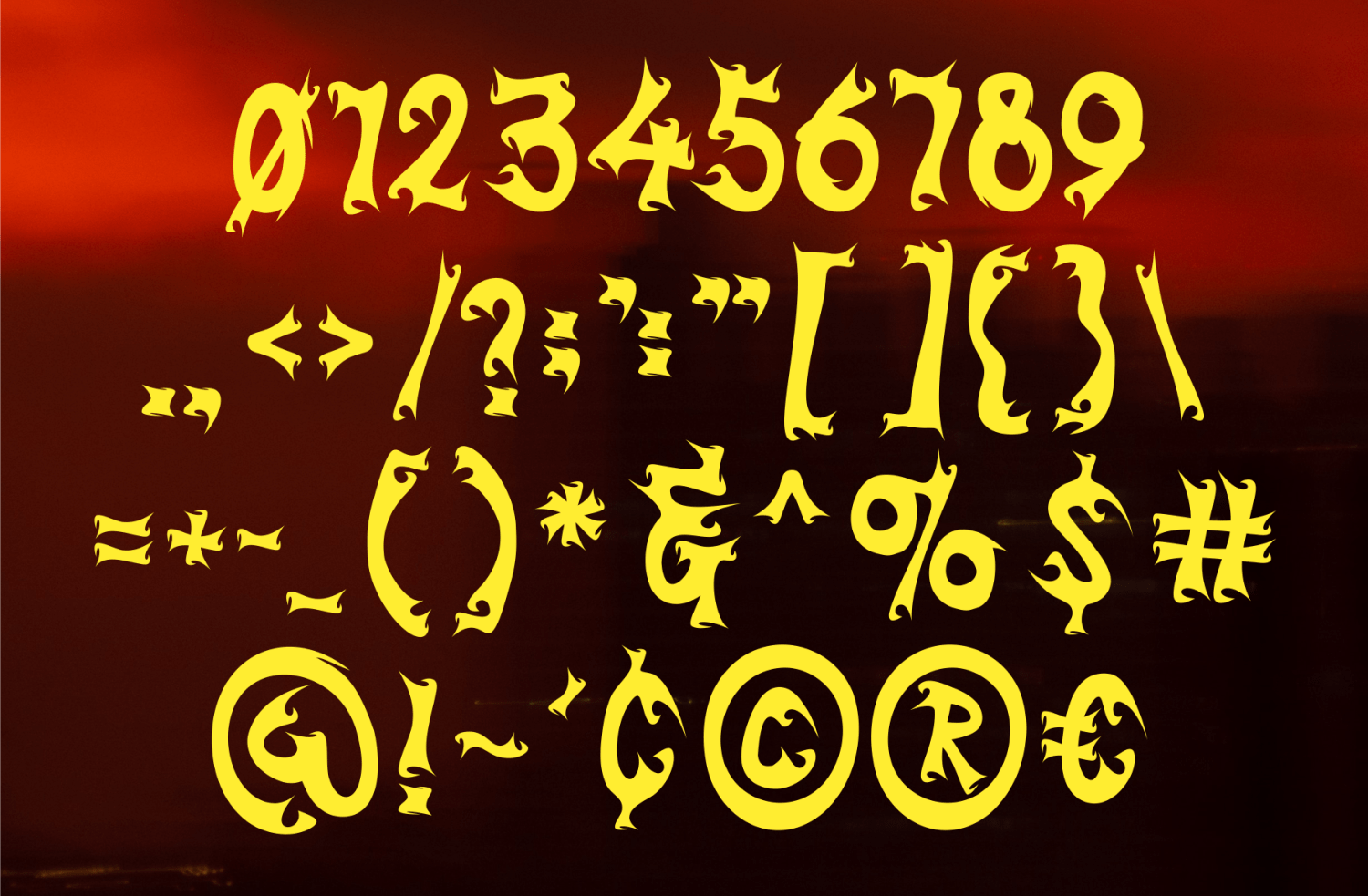 Chased Kobold Font Poster #1