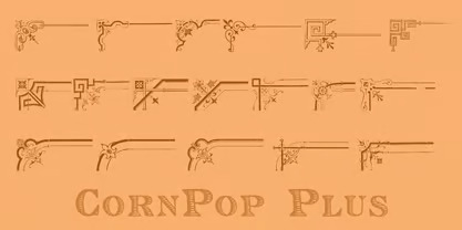 Corn Pop Font Family Poster