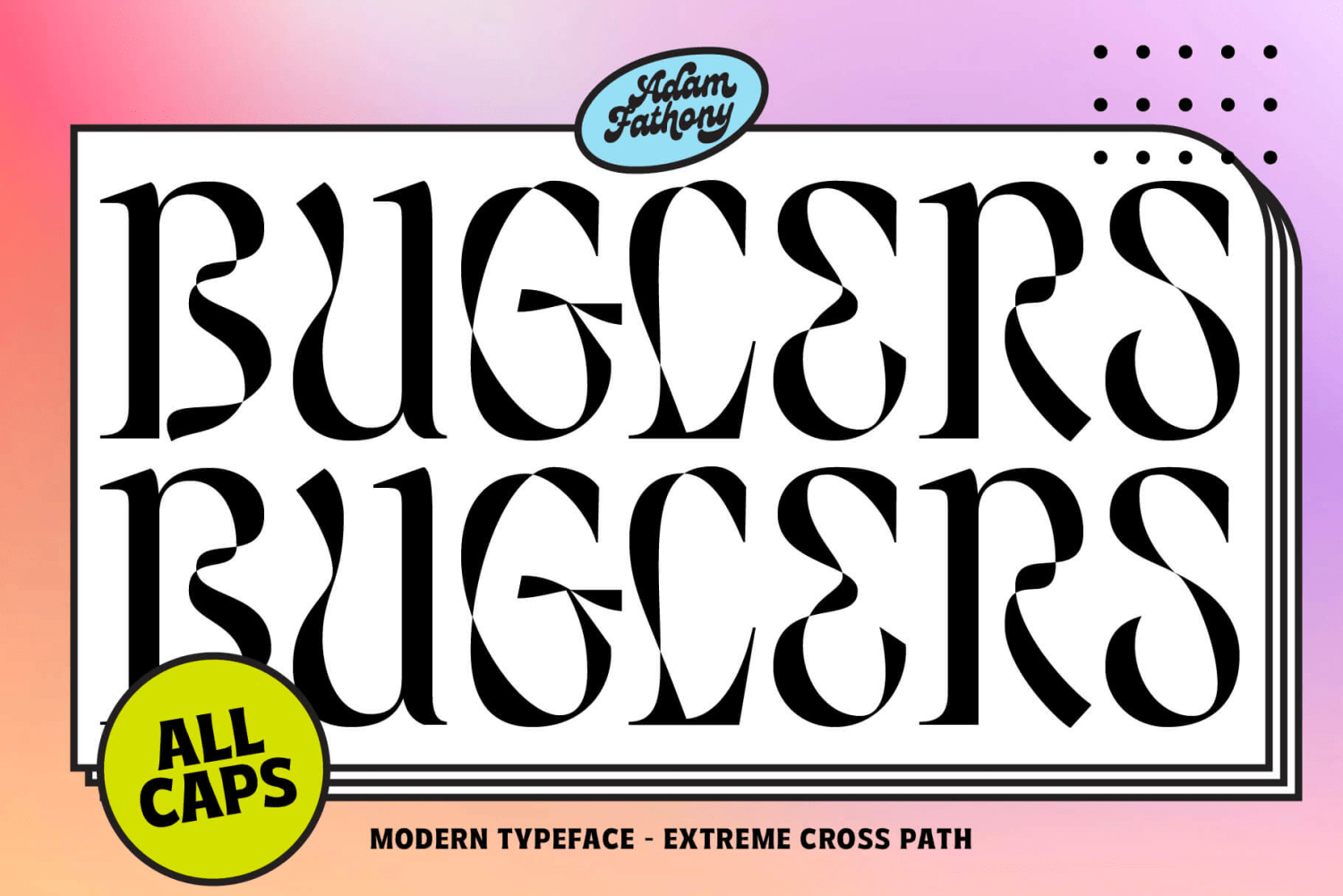 Buglers Font Family Poster