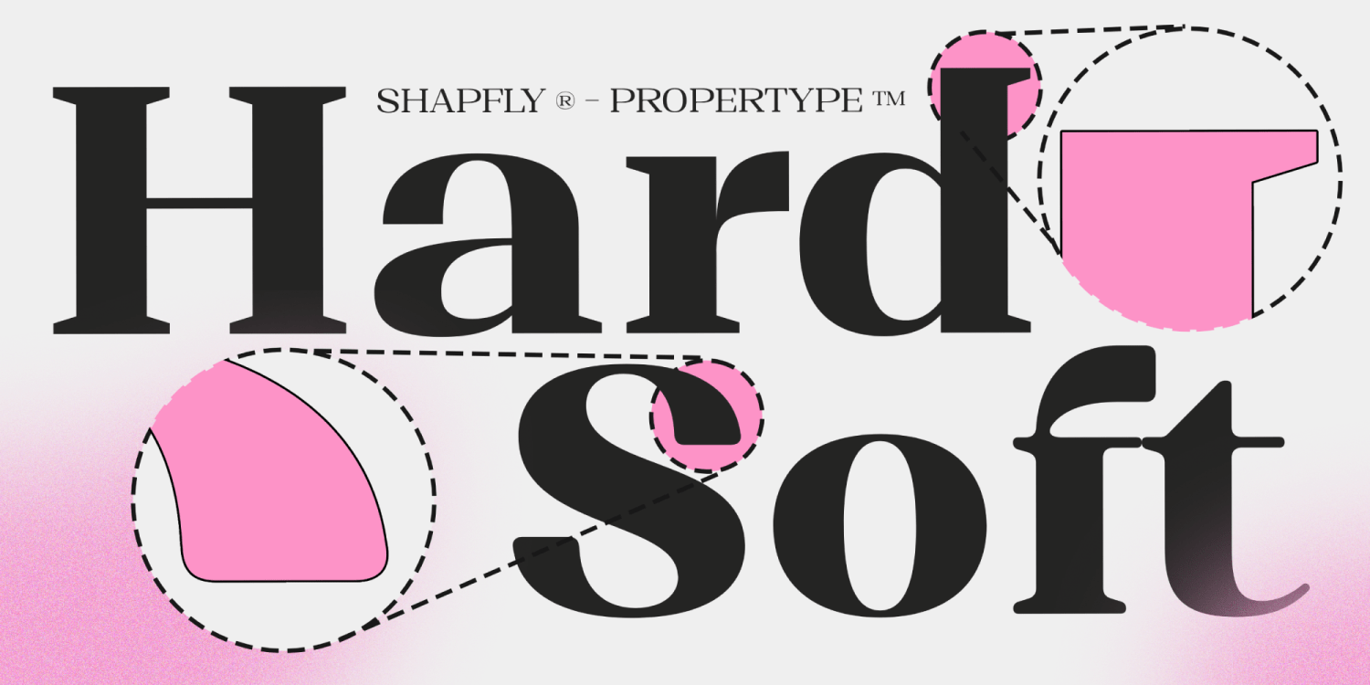 Shapfly Font Poster #9
