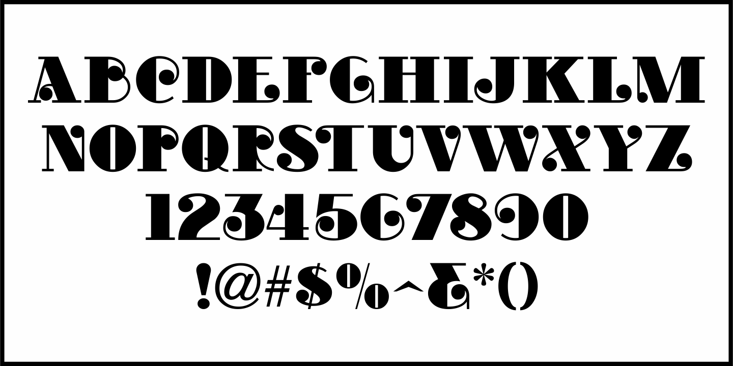 Going Places Font Poster #3