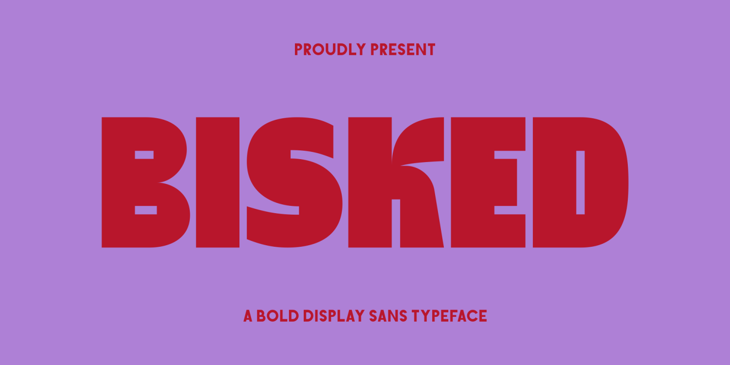 Bisked Font Family