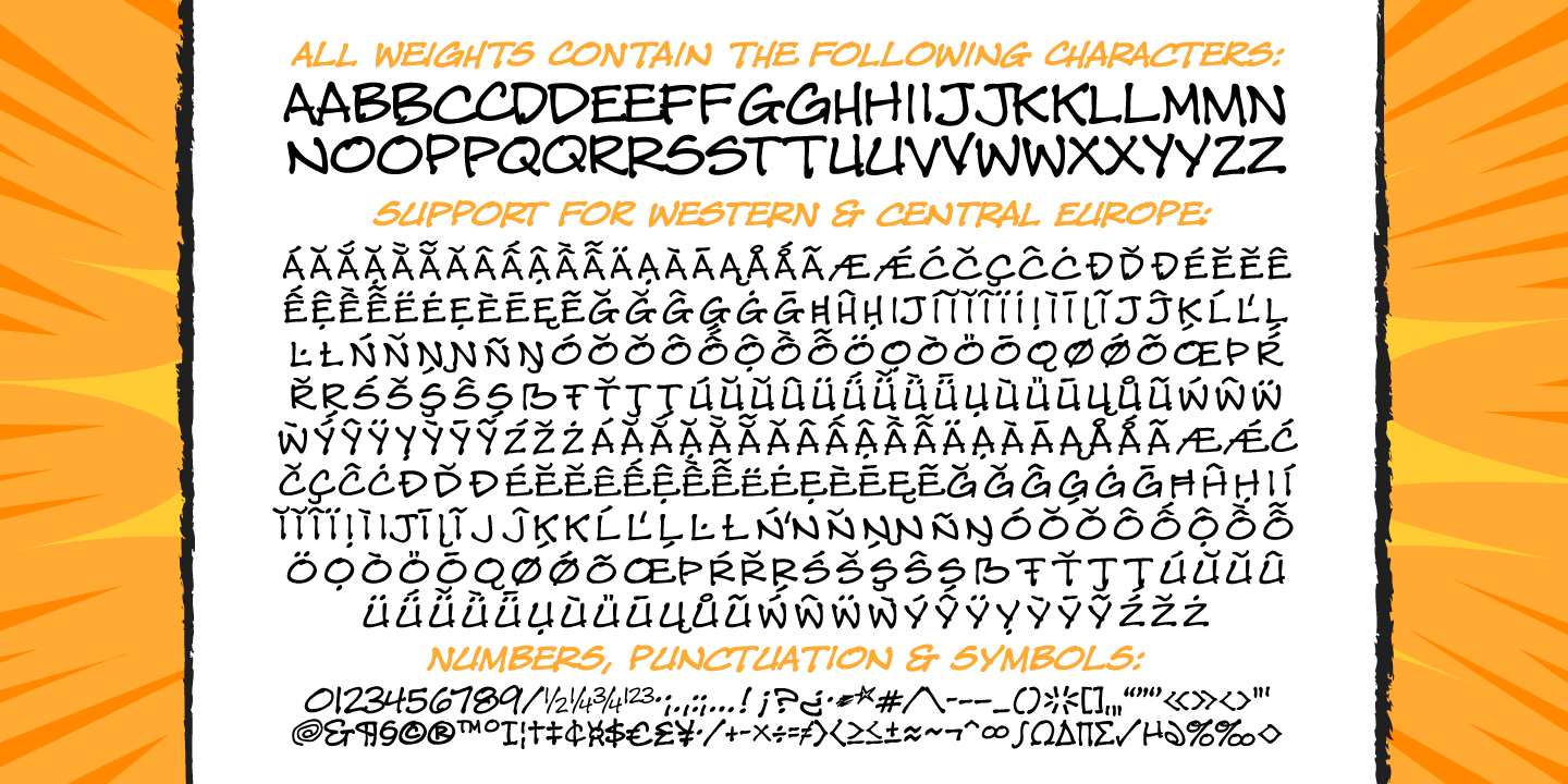Tough Talk Font Poster #1
