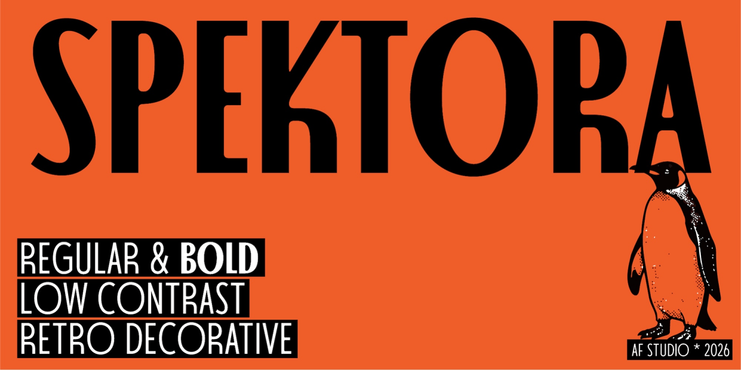Spektora Font Family Poster