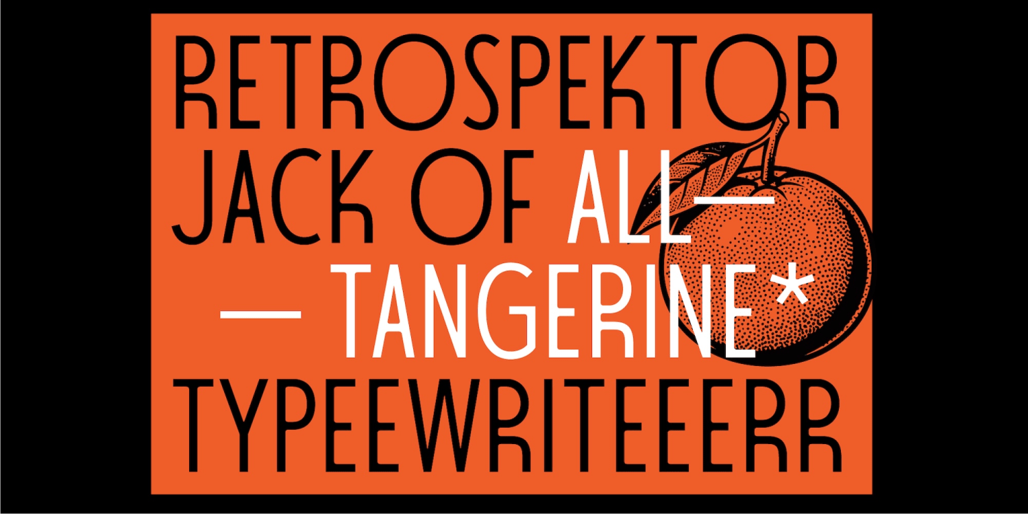 Spektora Font Poster #3