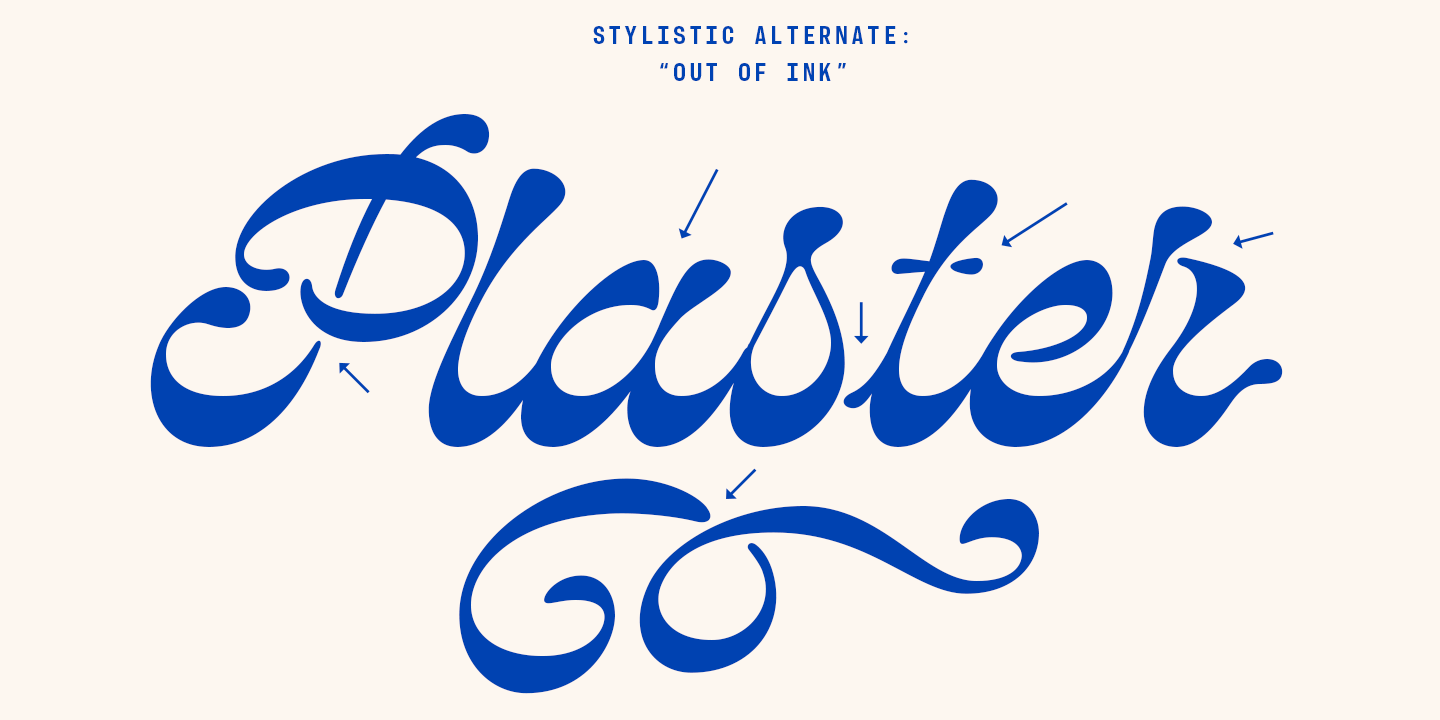 Prestino Font Poster #1