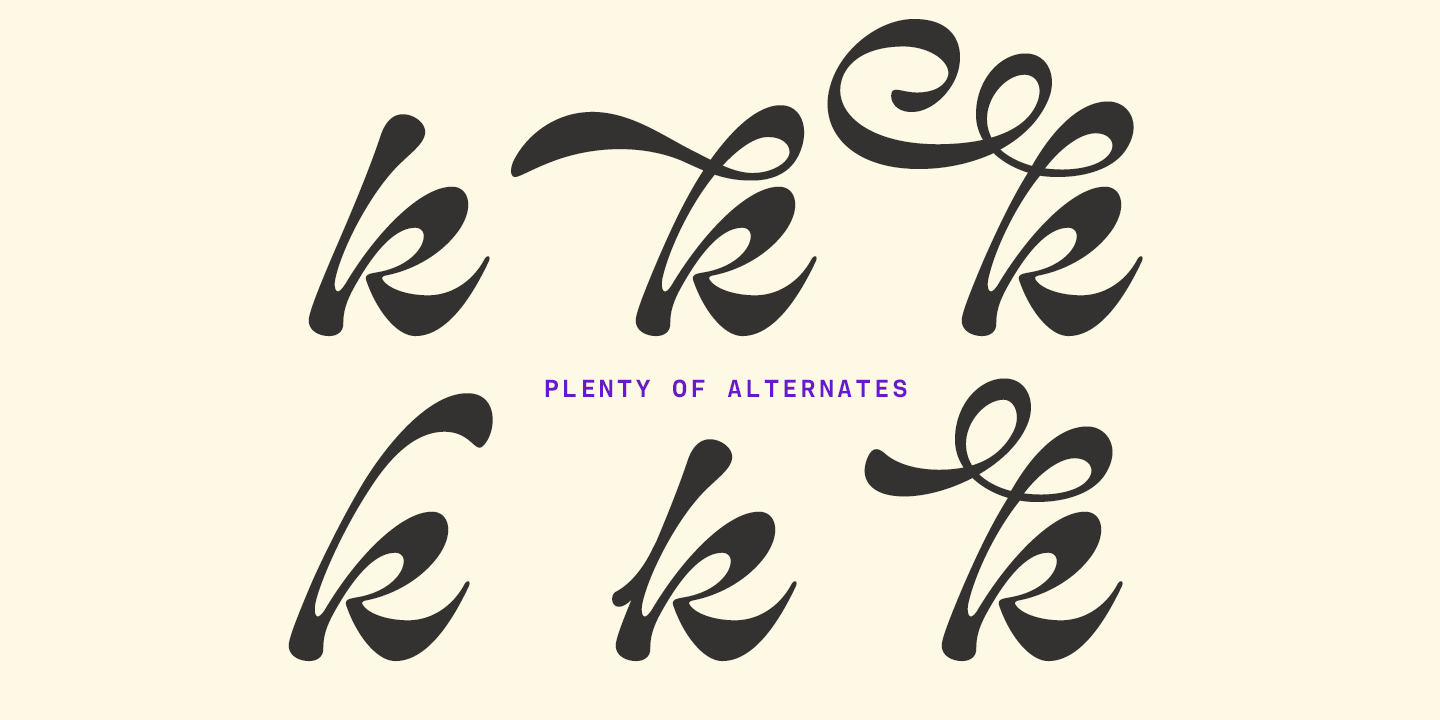 Prestino Font Poster #1