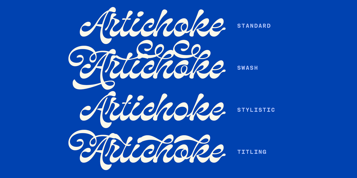Prestino Font Poster #1