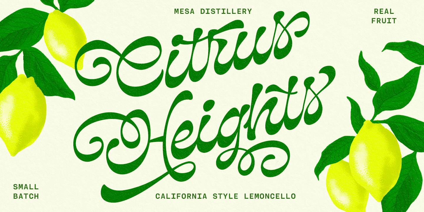 Prestino Font Poster #1