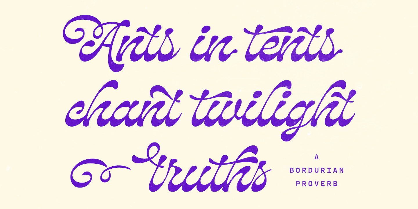 Prestino Font Poster #1