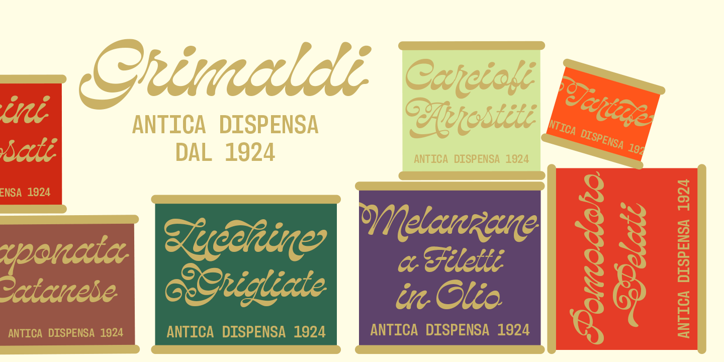 Prestino Font Poster #1