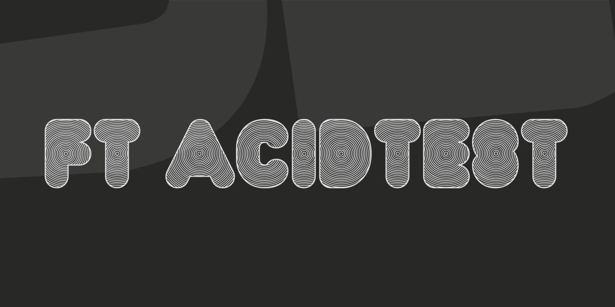 Acid Test Font Family