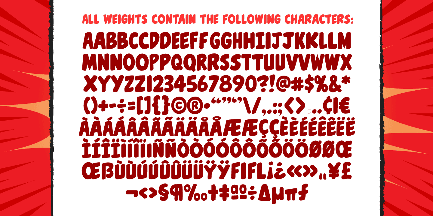 Belly Laugh Font Poster #1