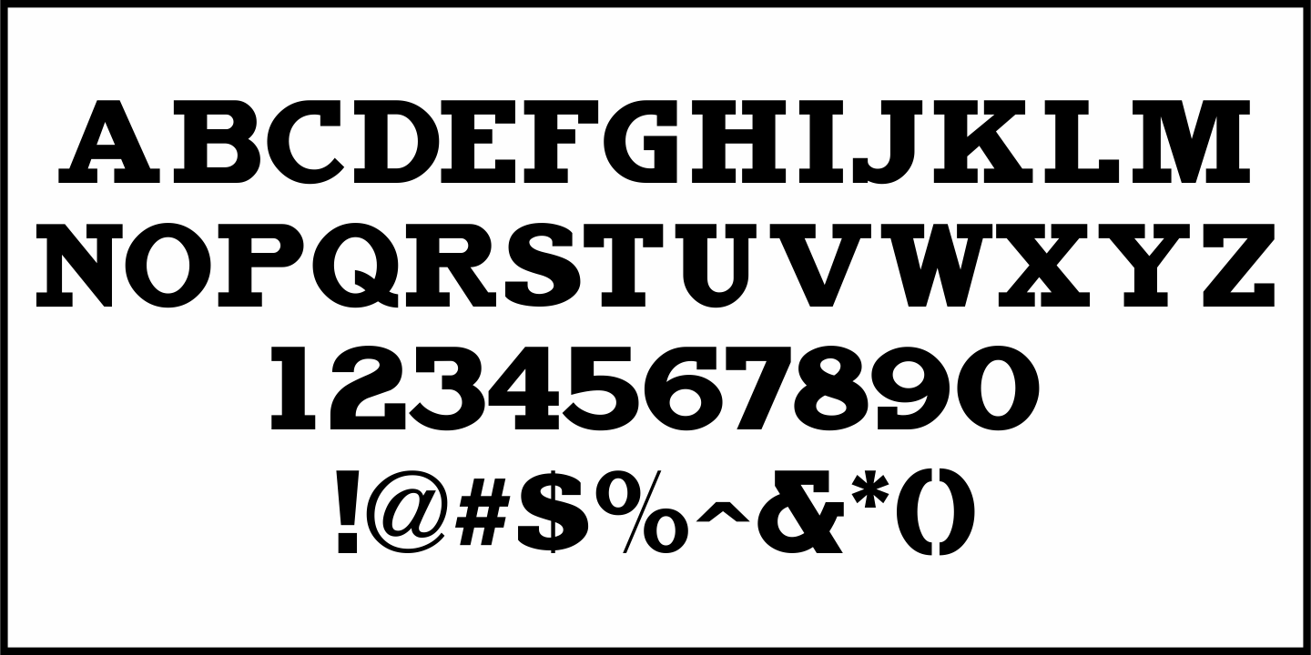 Good Reporting Font Poster #3