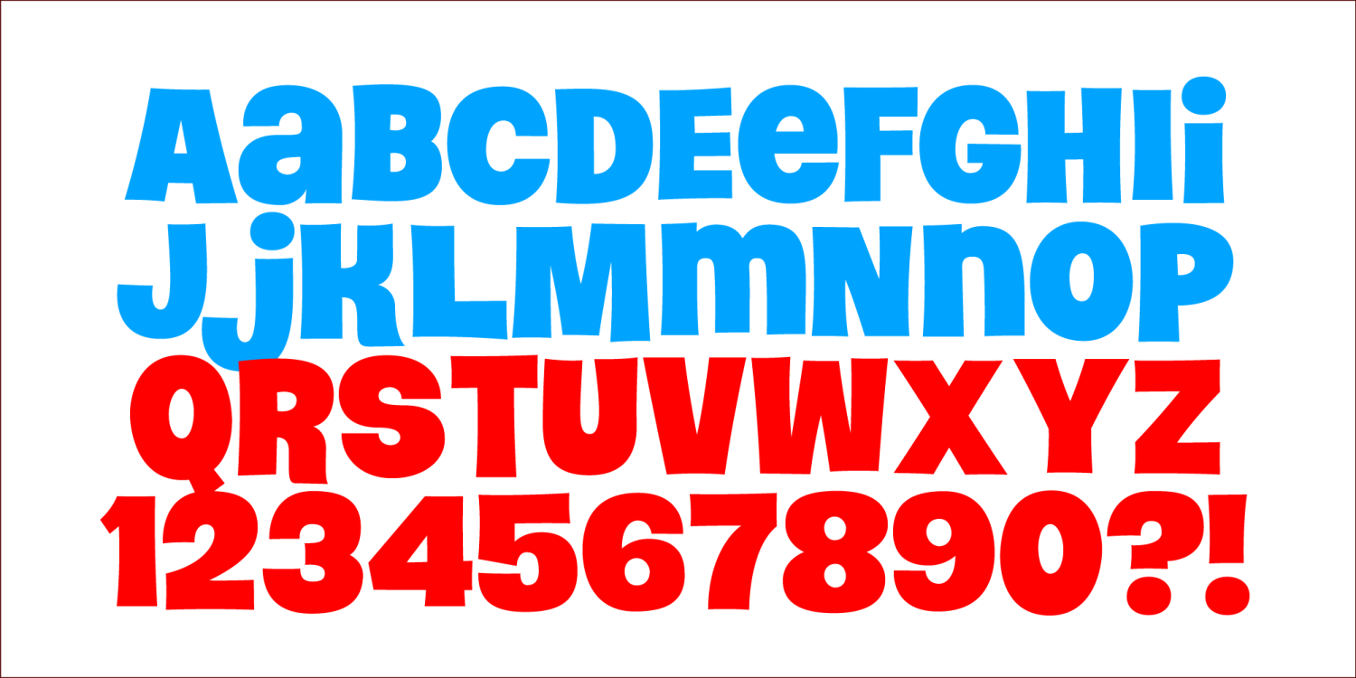 Sugar Bear Font Poster #1