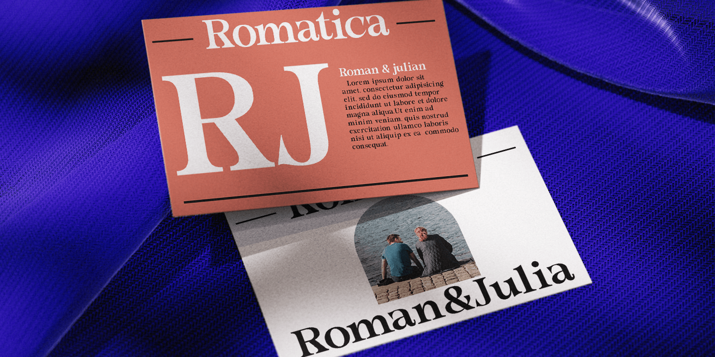 Morgazine Font Family Poster