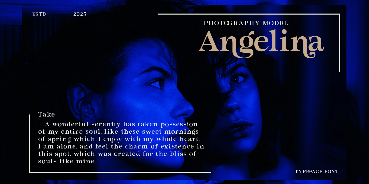 Morgazine Font Poster #1