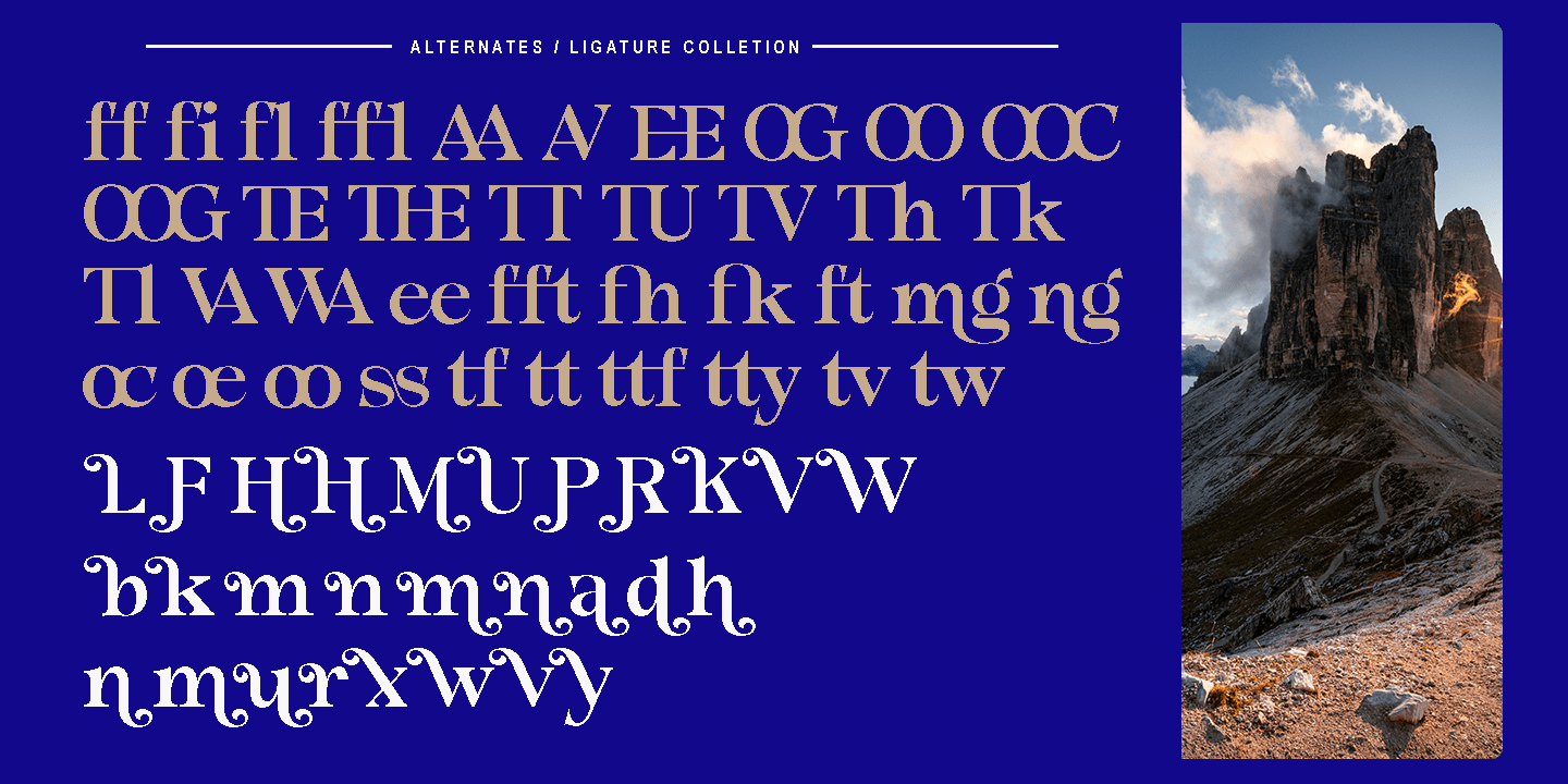 Morgazine Font Poster #1