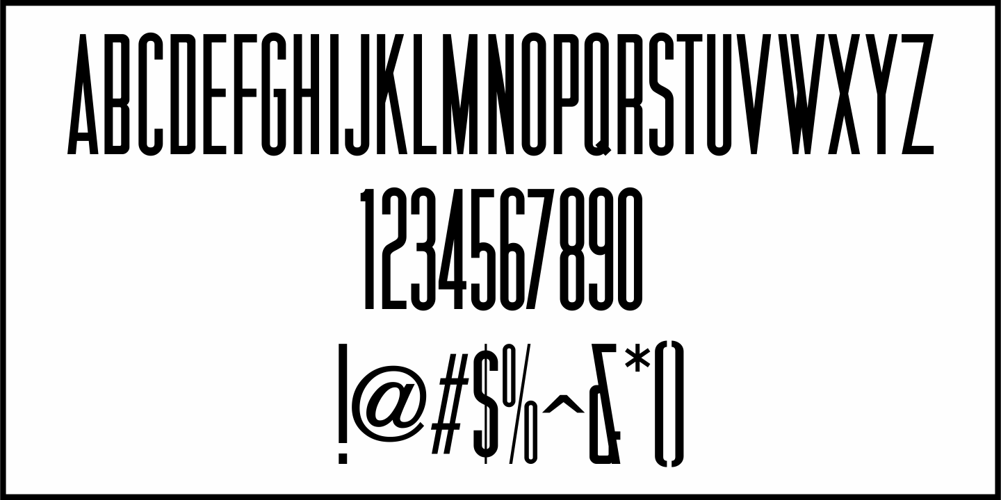 Local News Font Poster #3