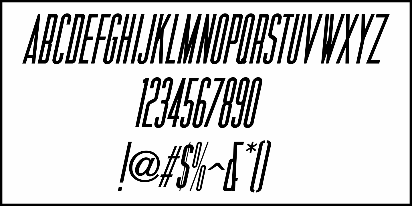 Local News Font Poster #5