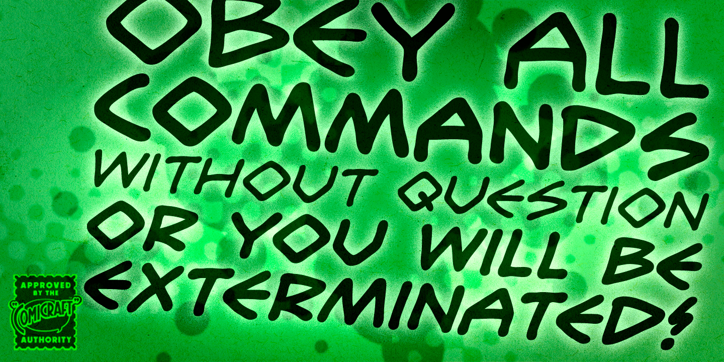Obey Obey Obey Font Poster #1
