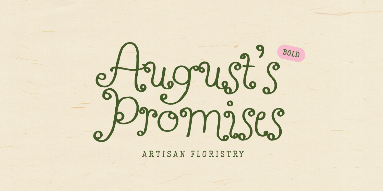 Perfect Sprouts Font Poster #1