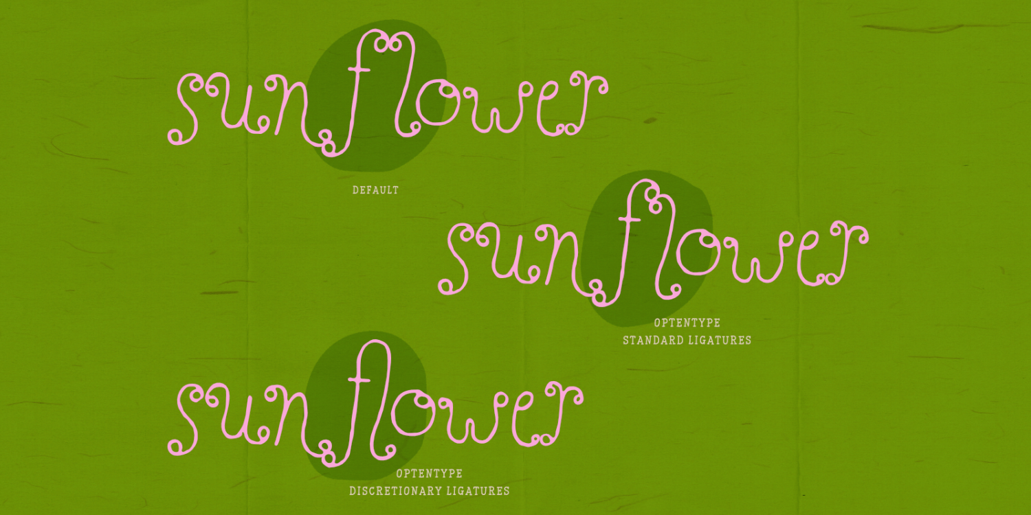 Perfect Sprouts Font Poster #1