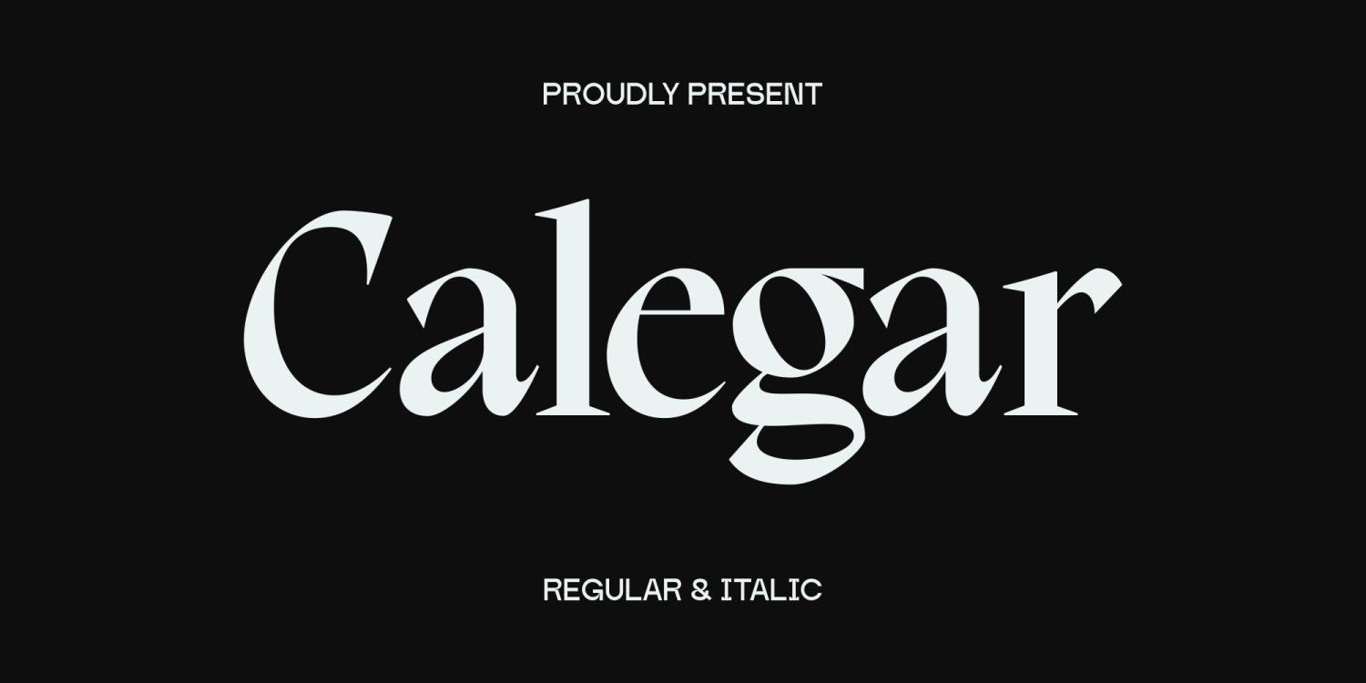 Calegar Poster