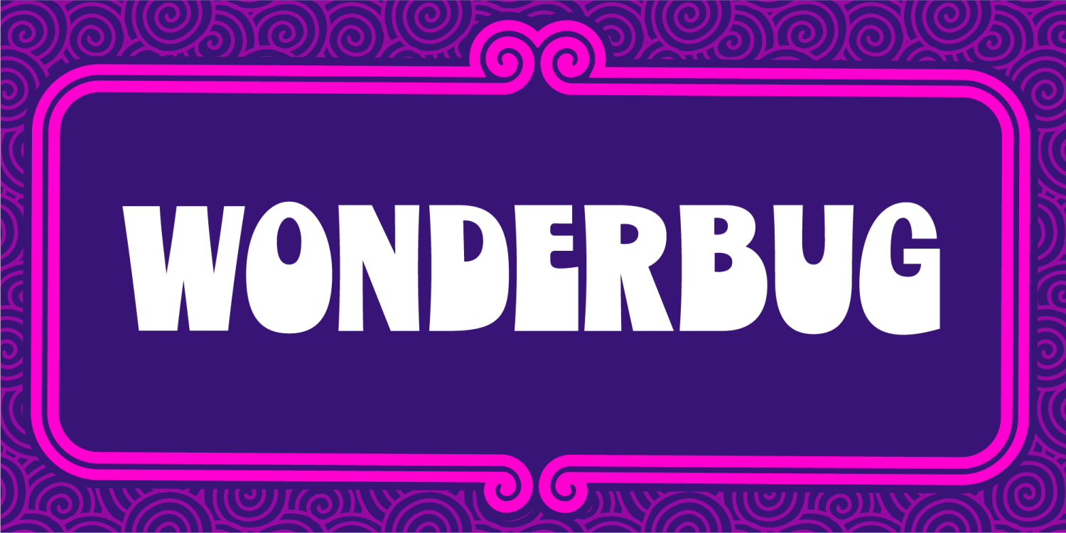Wonderbug Font Poster #1