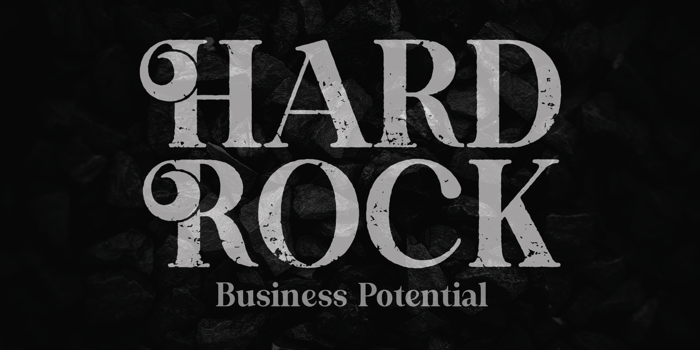 Carrington Font Poster #3