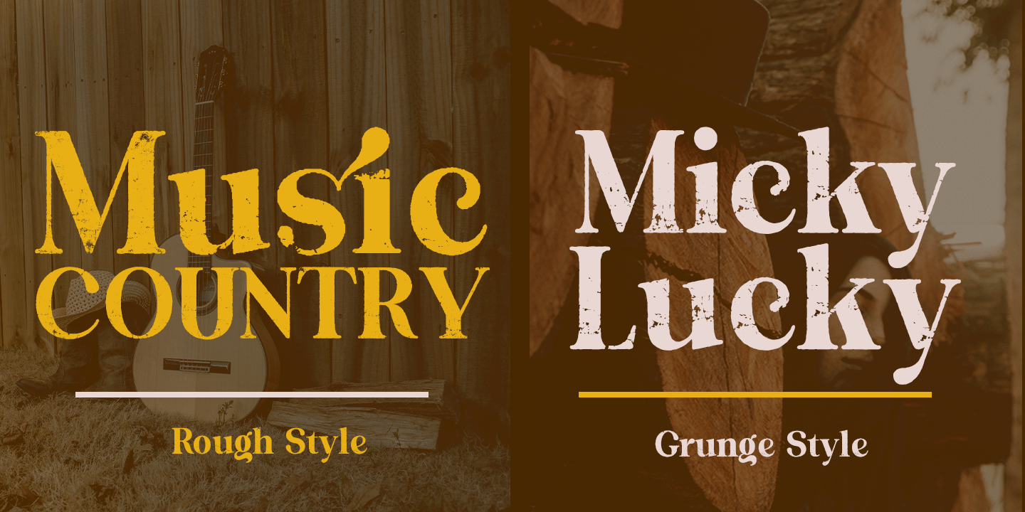 Carrington Font Poster #8