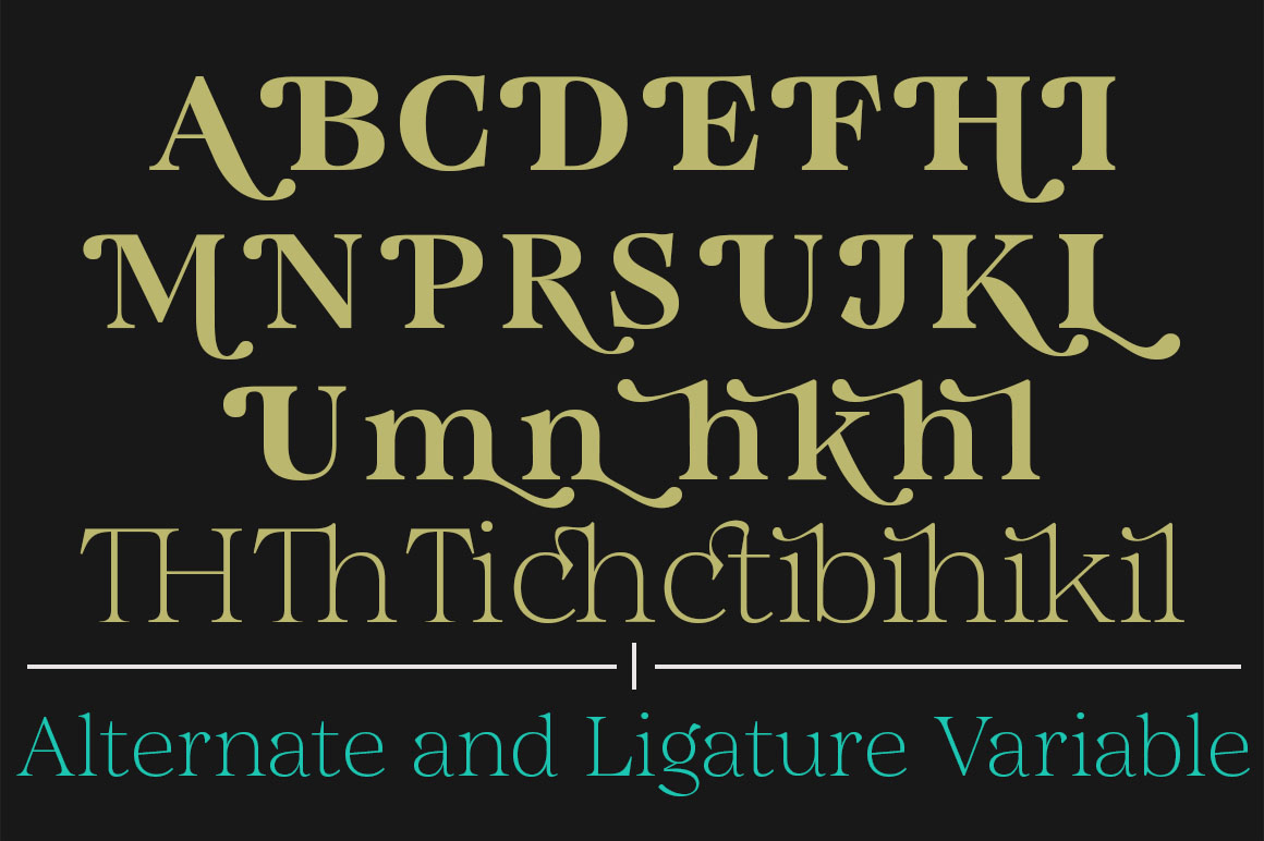 Quirlone Font Poster #10