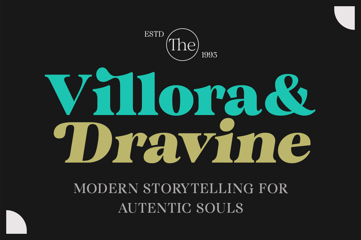 Quirlone Font Family Poster