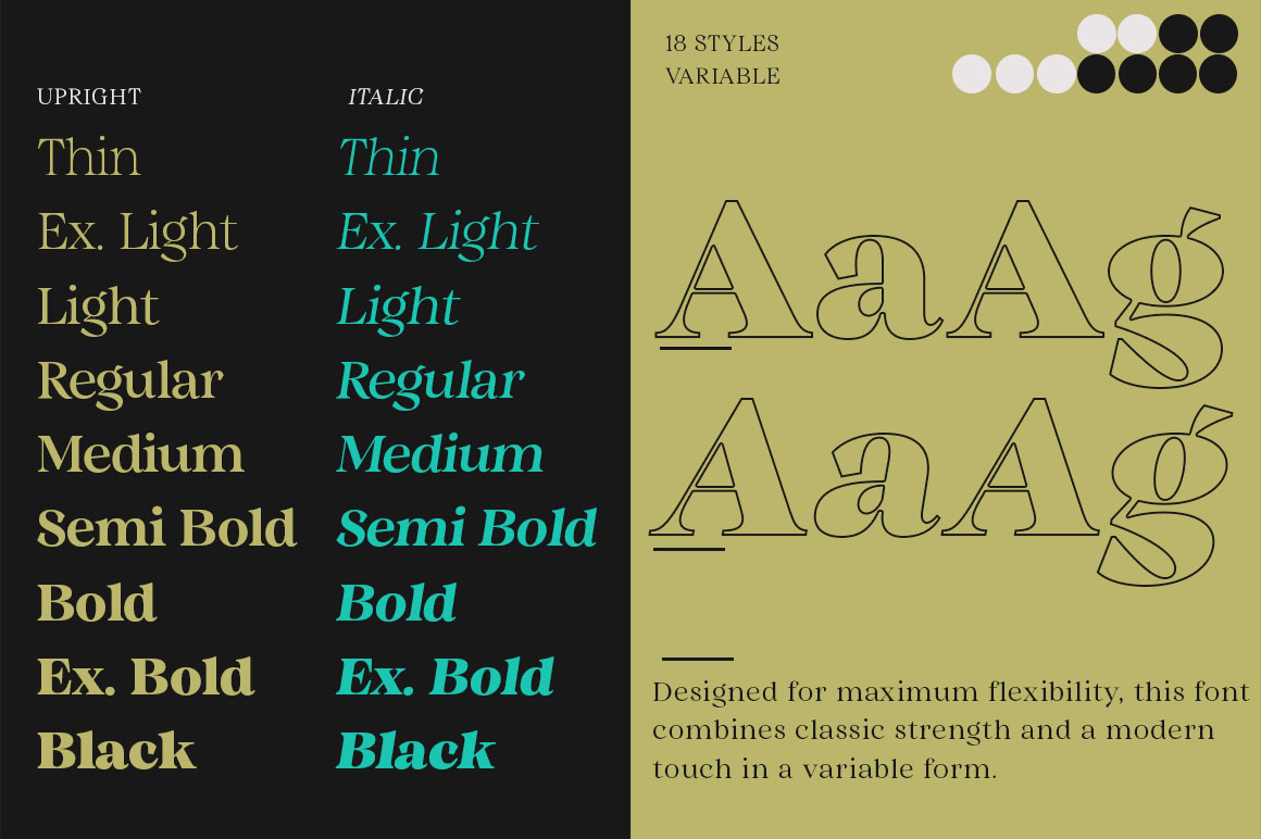 Quirlone Font Poster #4