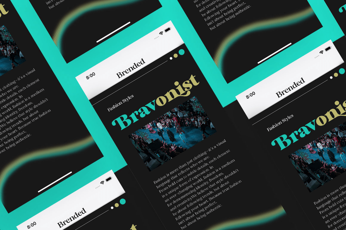 Quirlone Font Poster #7