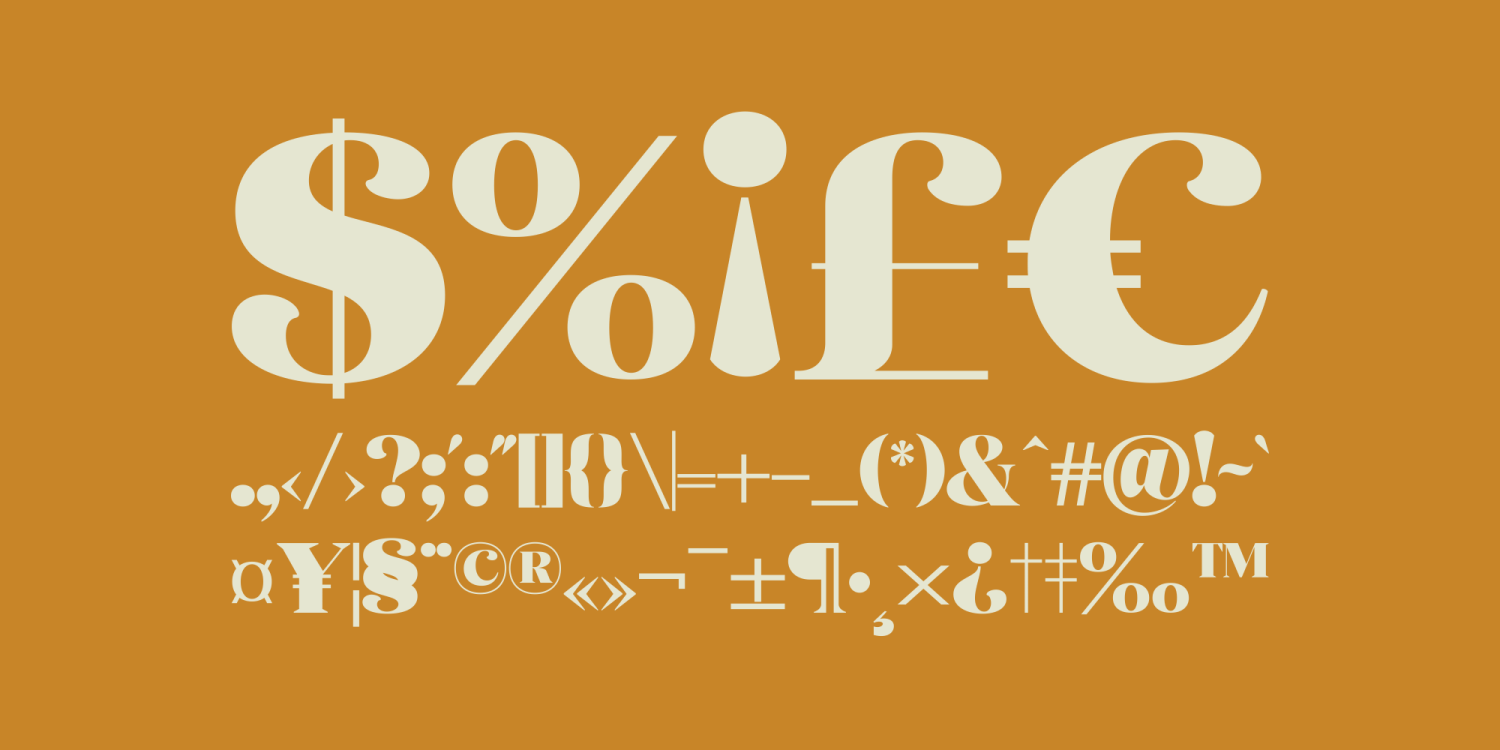 Quanety Font Poster #1