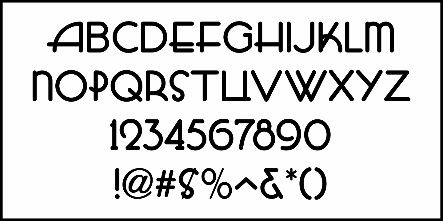 Lettering Book Font Poster #1