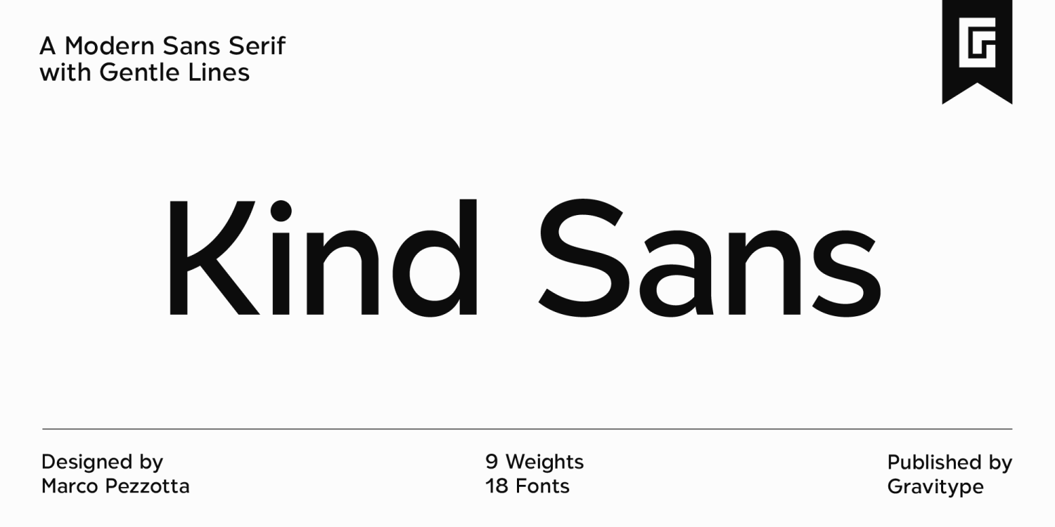 Kind Sans Font Family