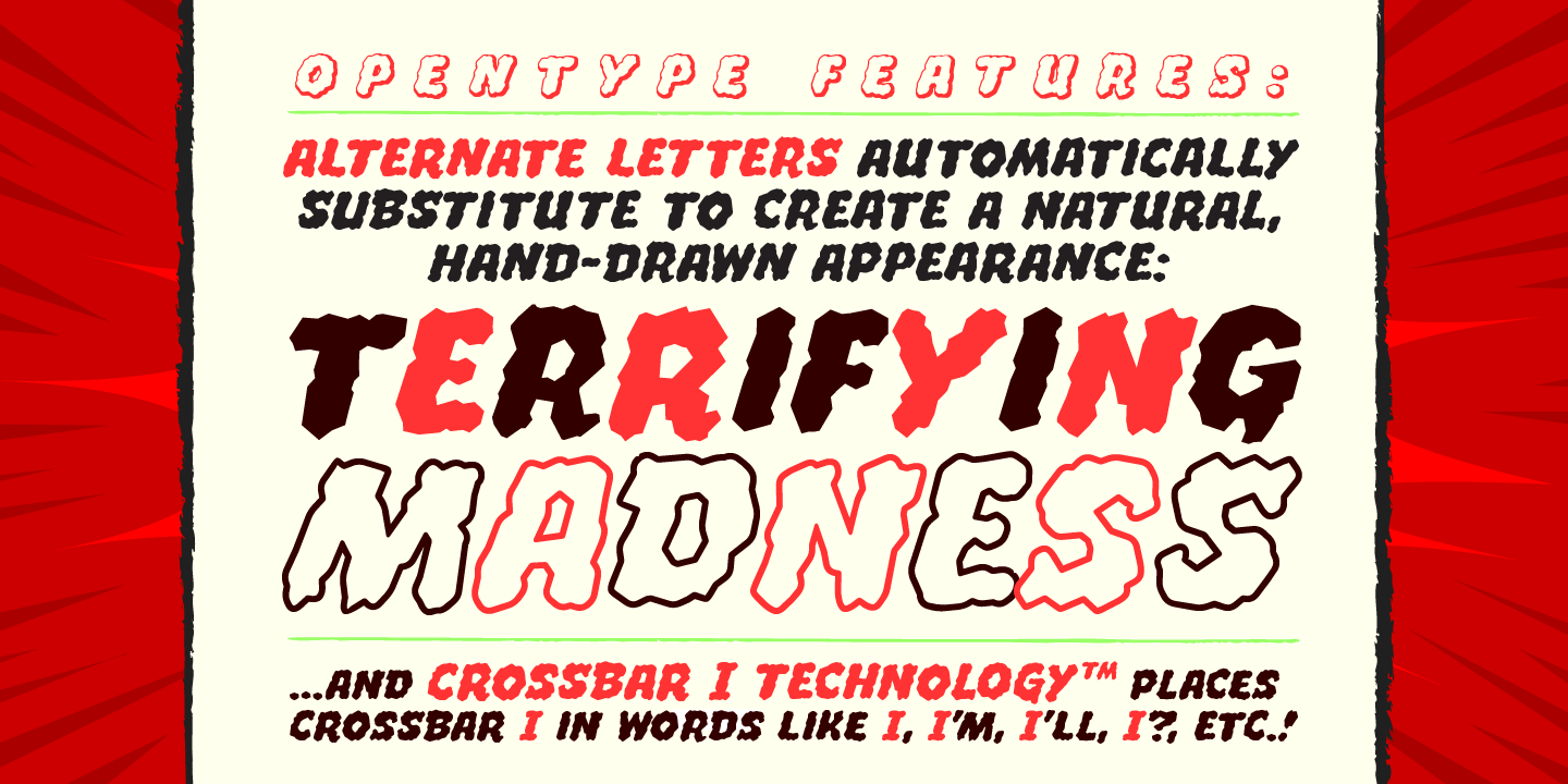 Whyte Wyrm Font Poster #6