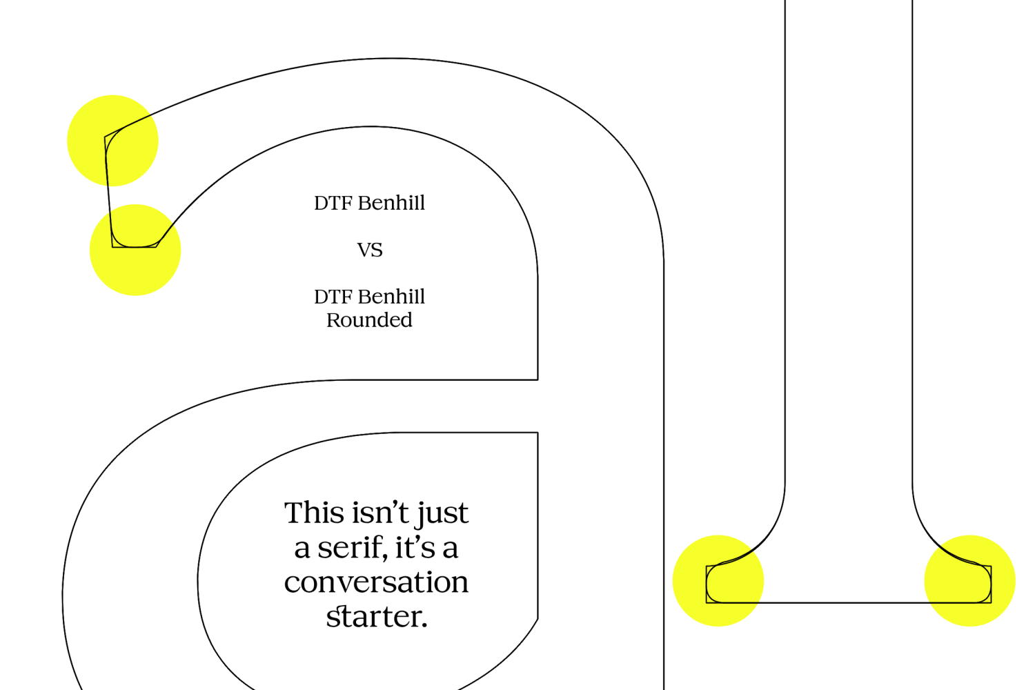 Benhill Font Poster #8