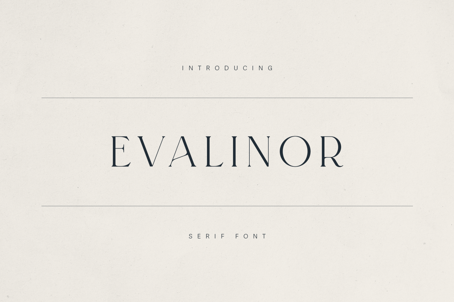 Evalinor Font Poster #1