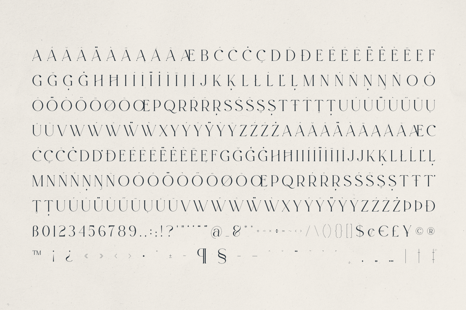Evalinor Font Poster #1