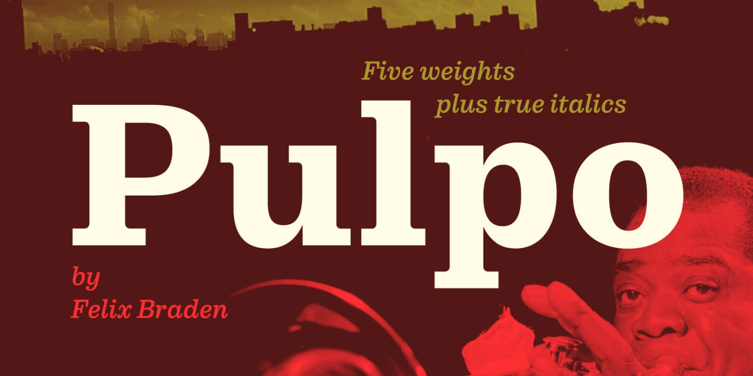 Pulpo Font Poster #1