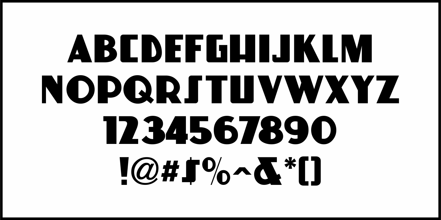 Detective Case Font Poster #1