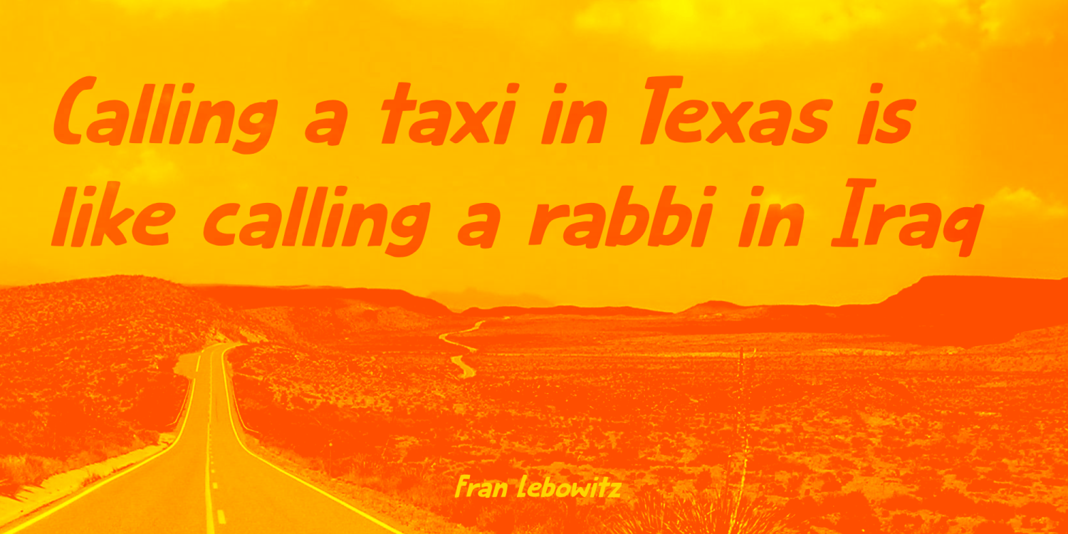 Smelly Taxi Font Poster #1
