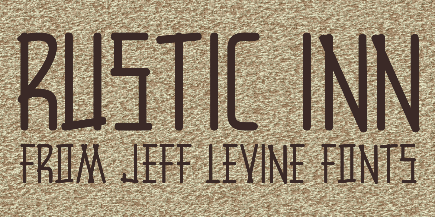 Rustic Inn Font Poster #1