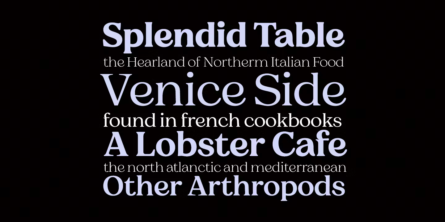 Charman Serif Font Family Poster